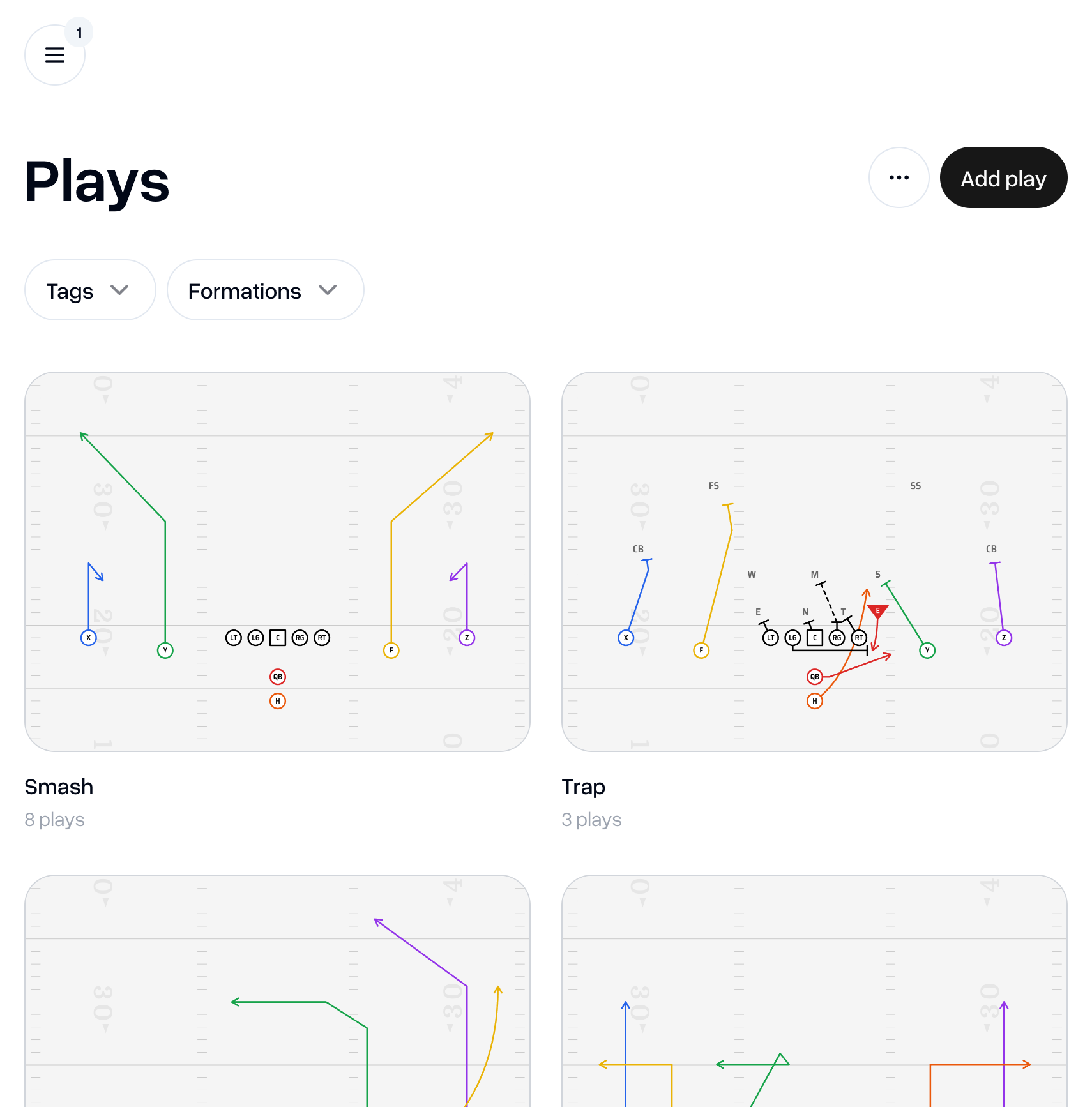 Play page