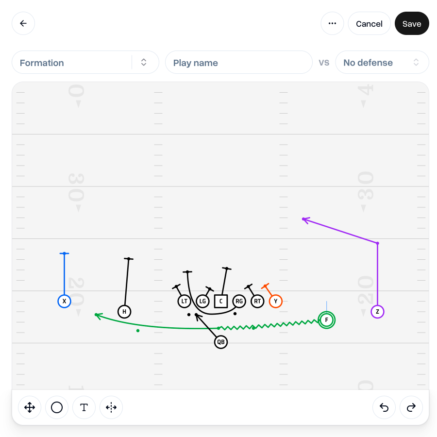 Spacing snapping guideline