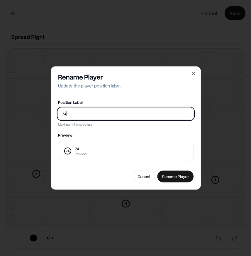 Renaming players