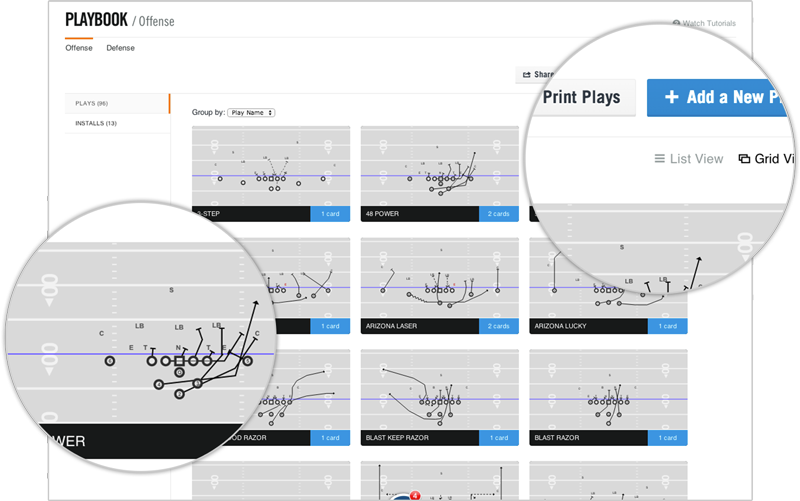 Hudl Play Tools
